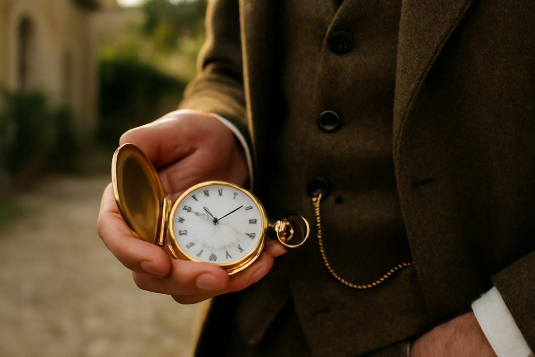 Guida completa: come indossare un orologio da tasca?