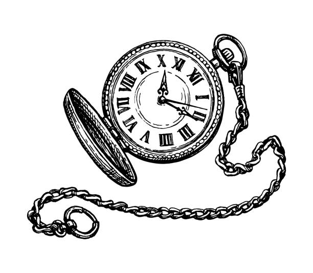Disegno dell'orologio da tasca: segreti svelati