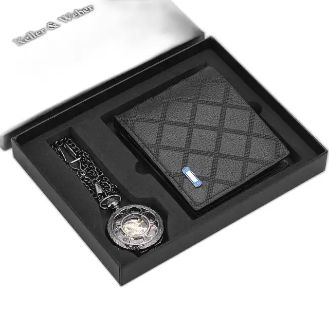 Confezione regalo elegante per orologio da tasca meccanico - 2