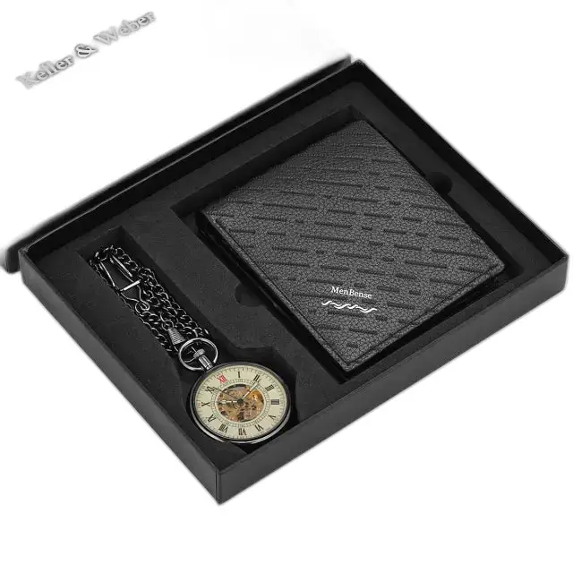 Elegante confezione regalo per orologio da tasca meccanico