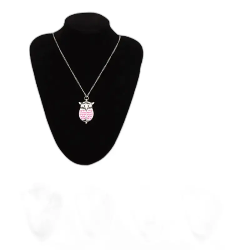 Collier Montre Hibou élégant en Plusieurs Couleurs