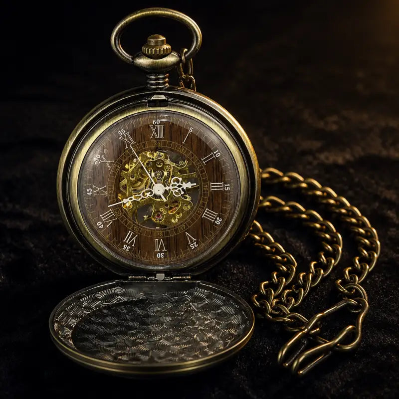Orologio da tasca meccanico scheletrato Phoenix - Univers Gousset