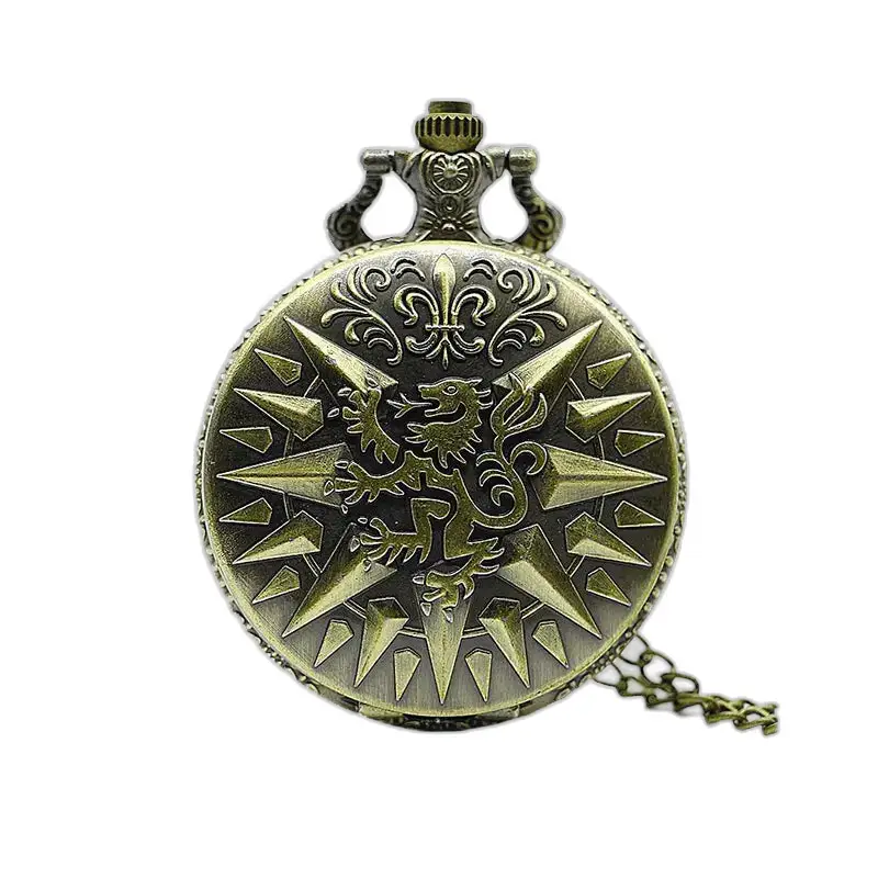 Collana a tassello Lannister Lion Vintage da uomo e da donna