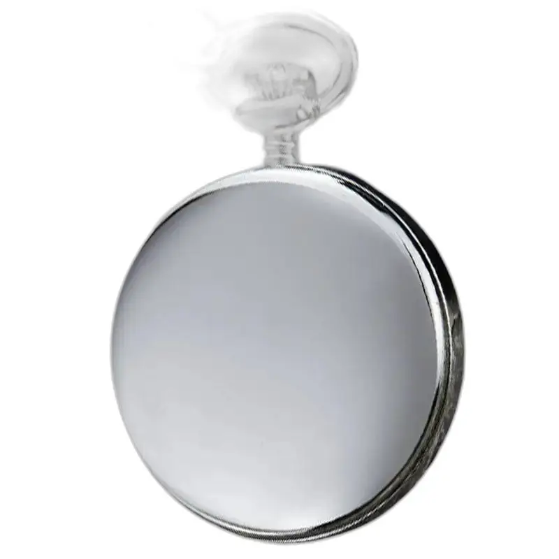 Orologio da tasca moderno in argento di lusso