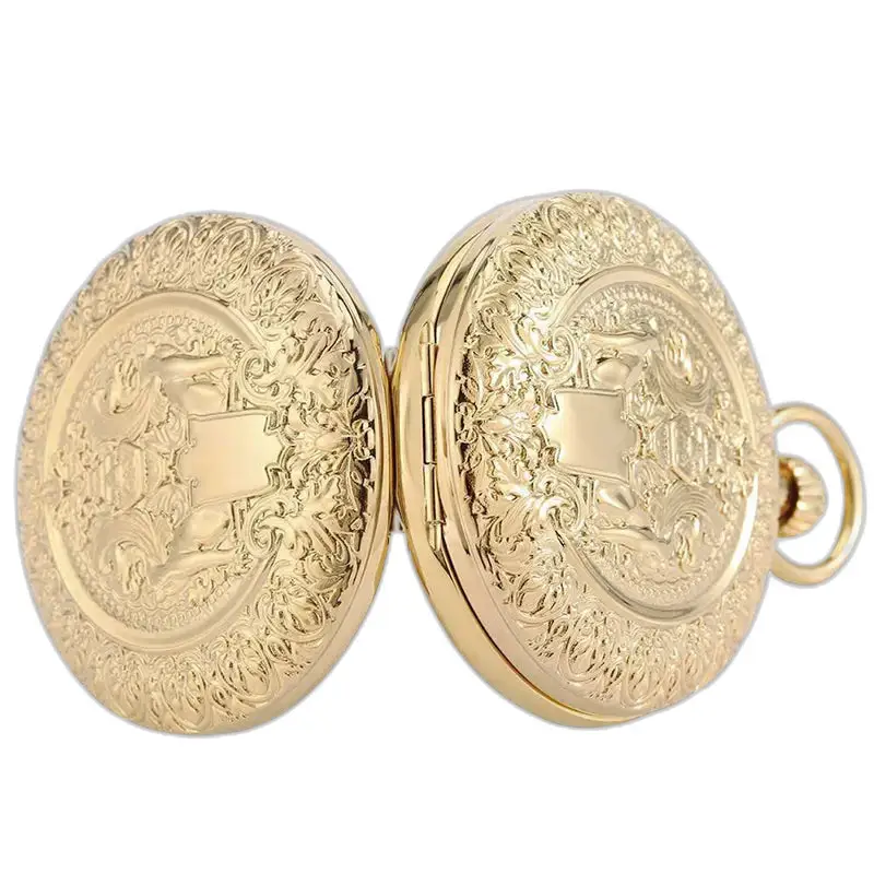 Elegante orologio da tasca automatico a doppio lembo