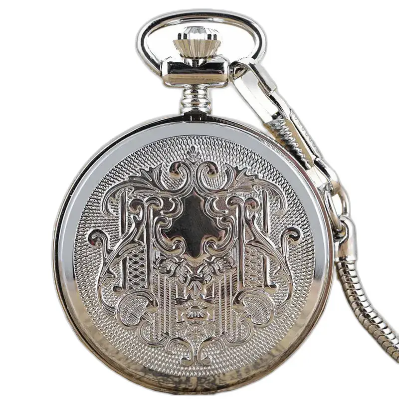 Moderno orologio da tasca automatico luminoso