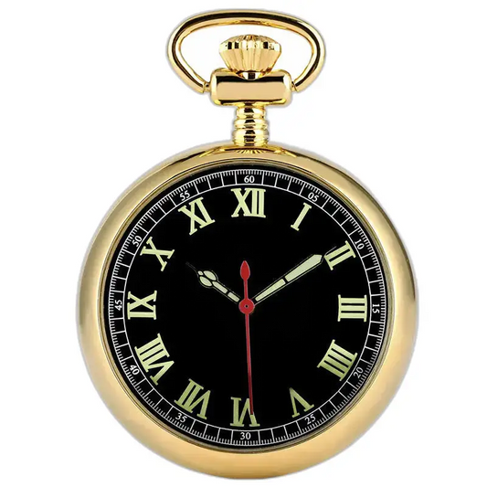 Orologio da tasca automatico moderno e luminoso - Oro