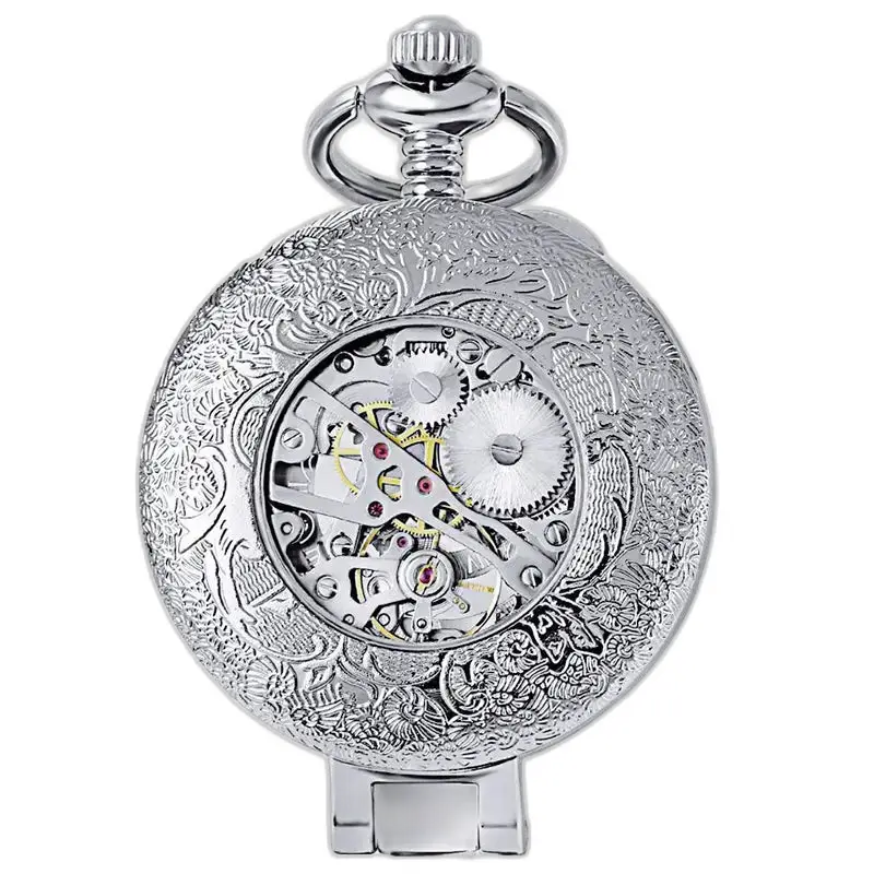 Moderno orologio da tasca automatico per uomo e donna