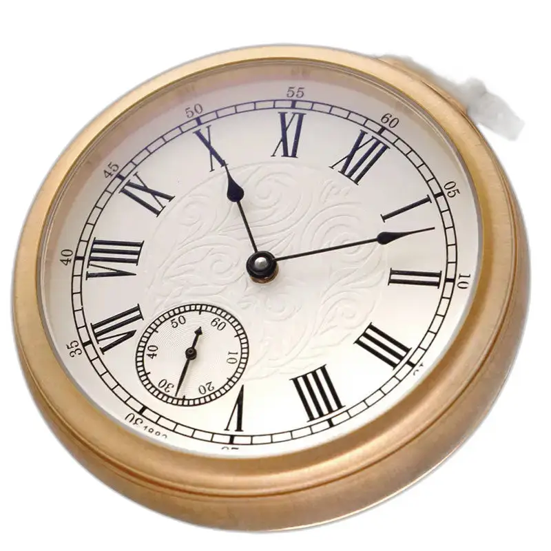 Orologio da tasca automatico impermeabile in oro rosa