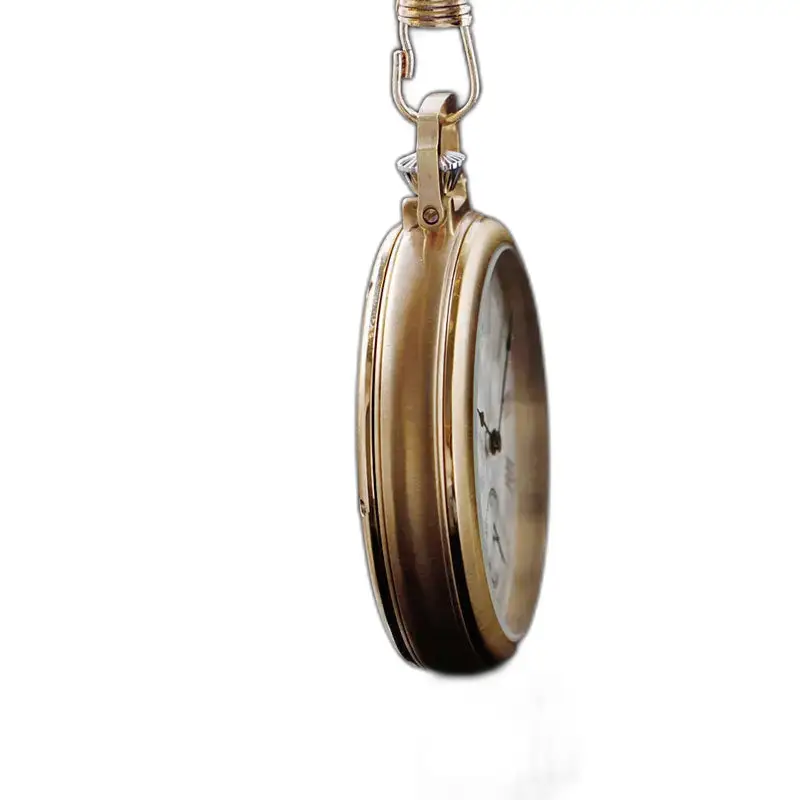 Orologio da tasca automatico impermeabile in oro rosa