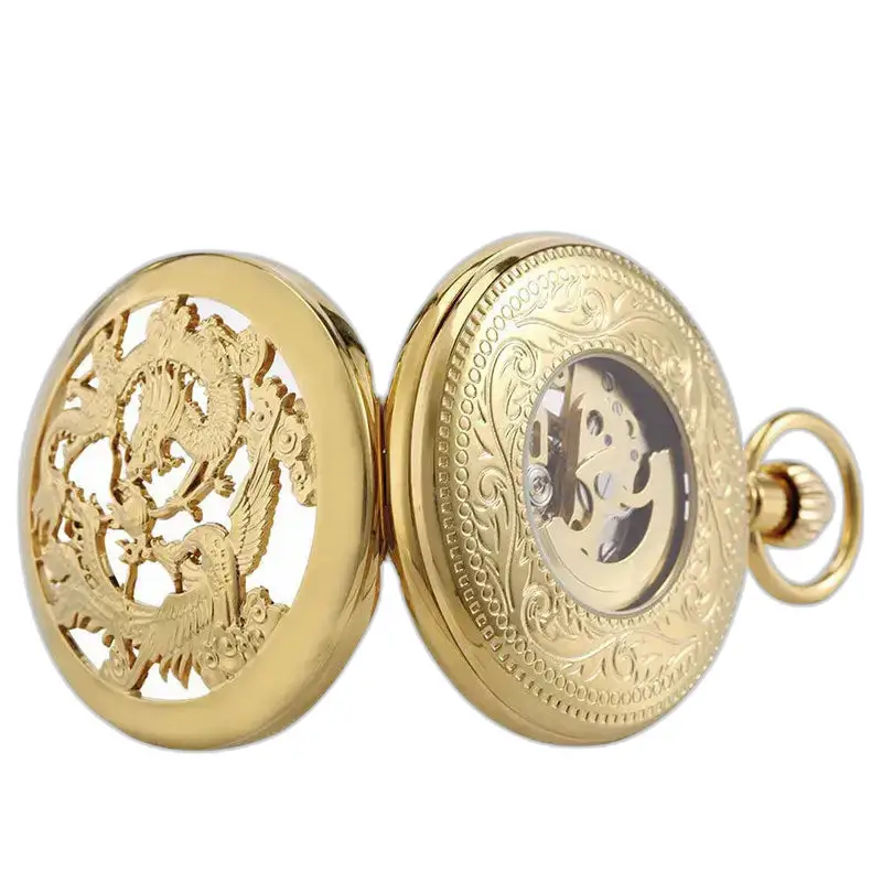 Orologio da tasca automatico di lusso da uomo Phenix Vs Dragon