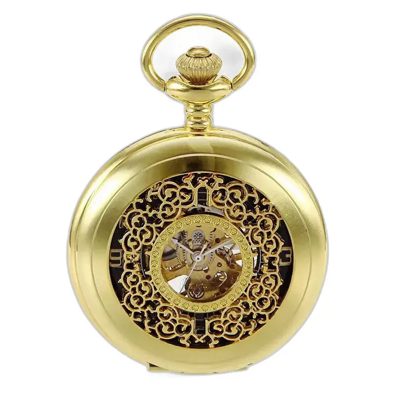 Orologio da tasca Steampunk moderno vuoto nero - nero