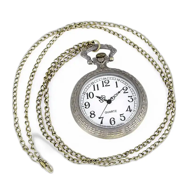 Orologio da tasca vintage da uomo con quadrante aperto
