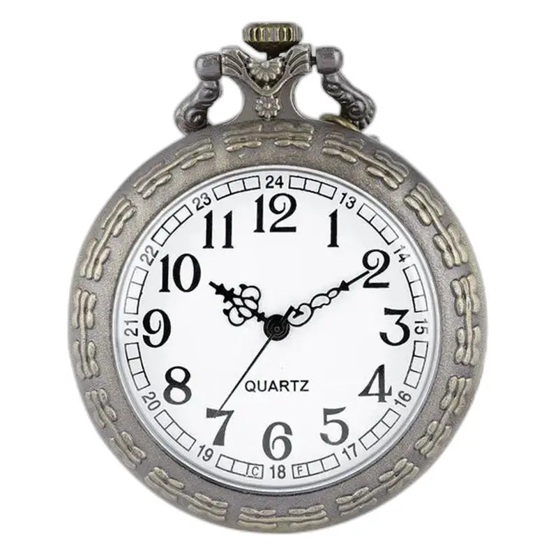 Orologio da tasca vintage da uomo con quadrante aperto