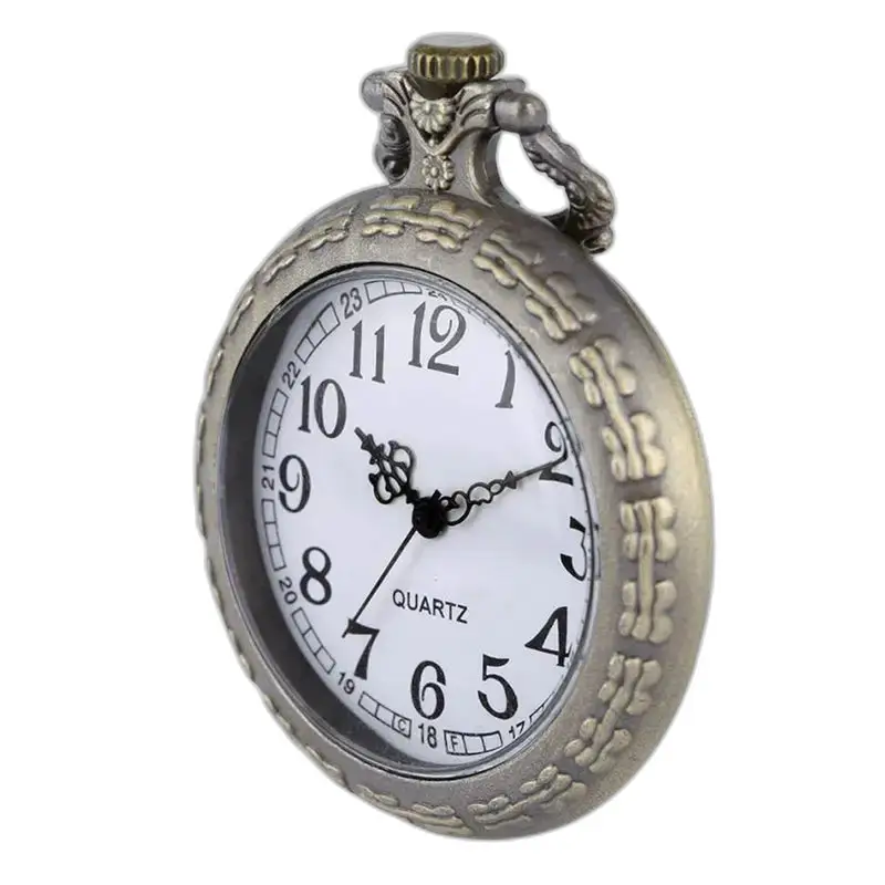 Orologio da tasca vintage da uomo con quadrante aperto