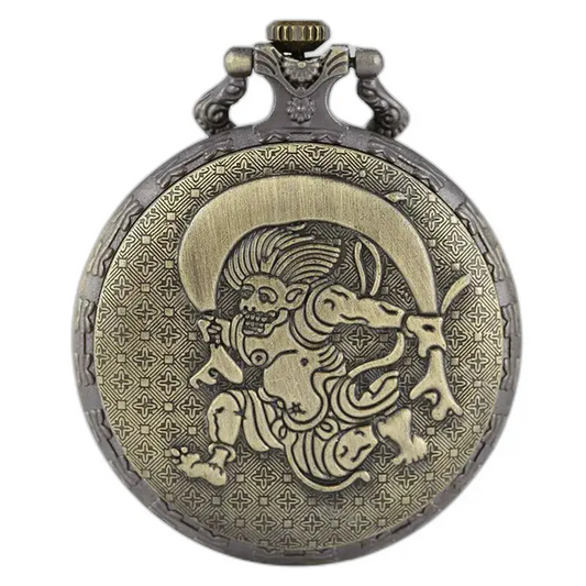 Orologio da tasca vintage da uomo con quadrante aperto
