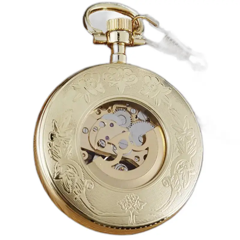 Orologio da tasca moderno e di lusso con quadrante aperto