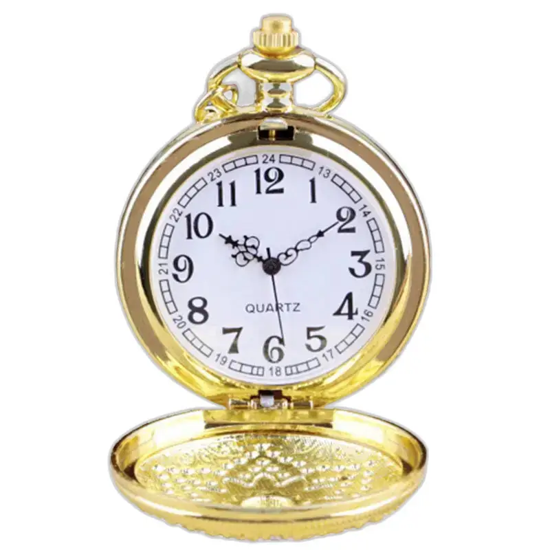 Elegante orologio da tasca con movimento al quarzo