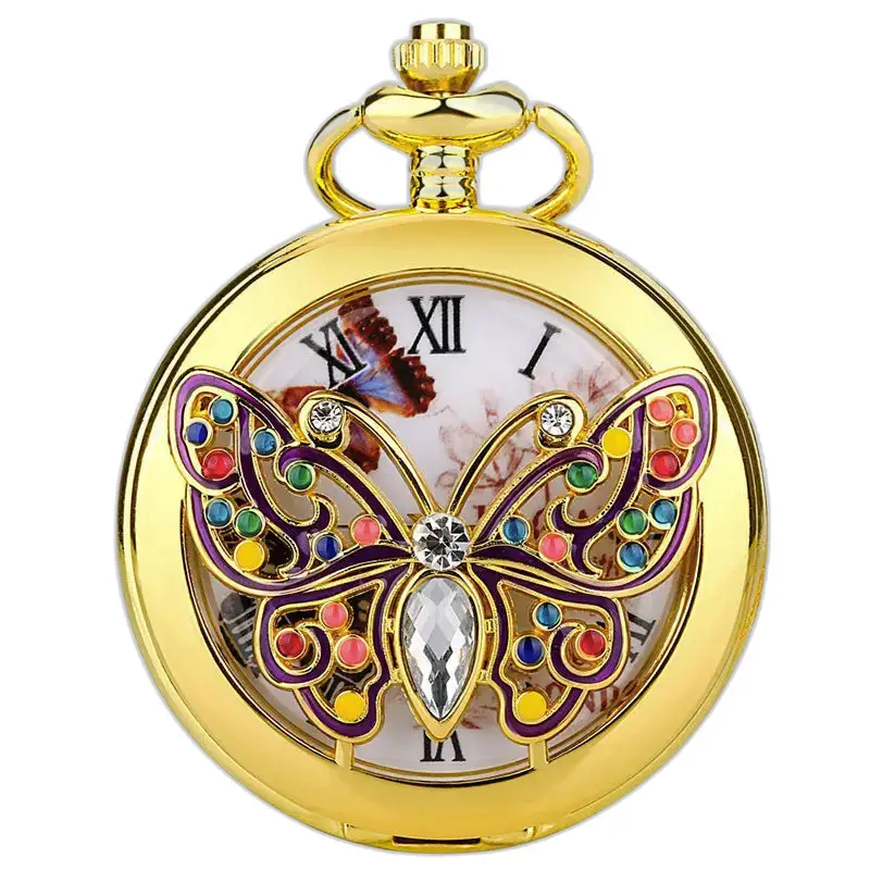 Orologio da tasca da donna chic per leggere l'ora