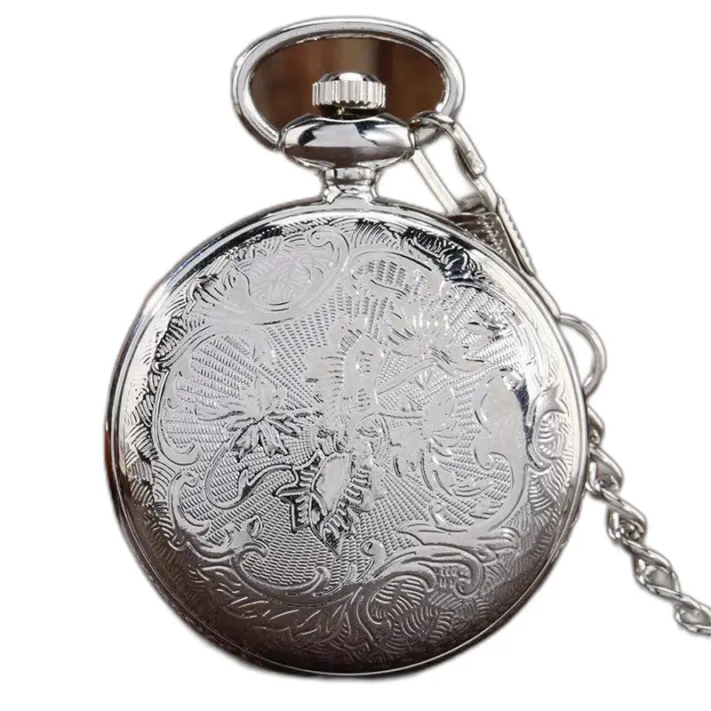 Classico orologio da tasca con quadrante aperto per uomo e donna