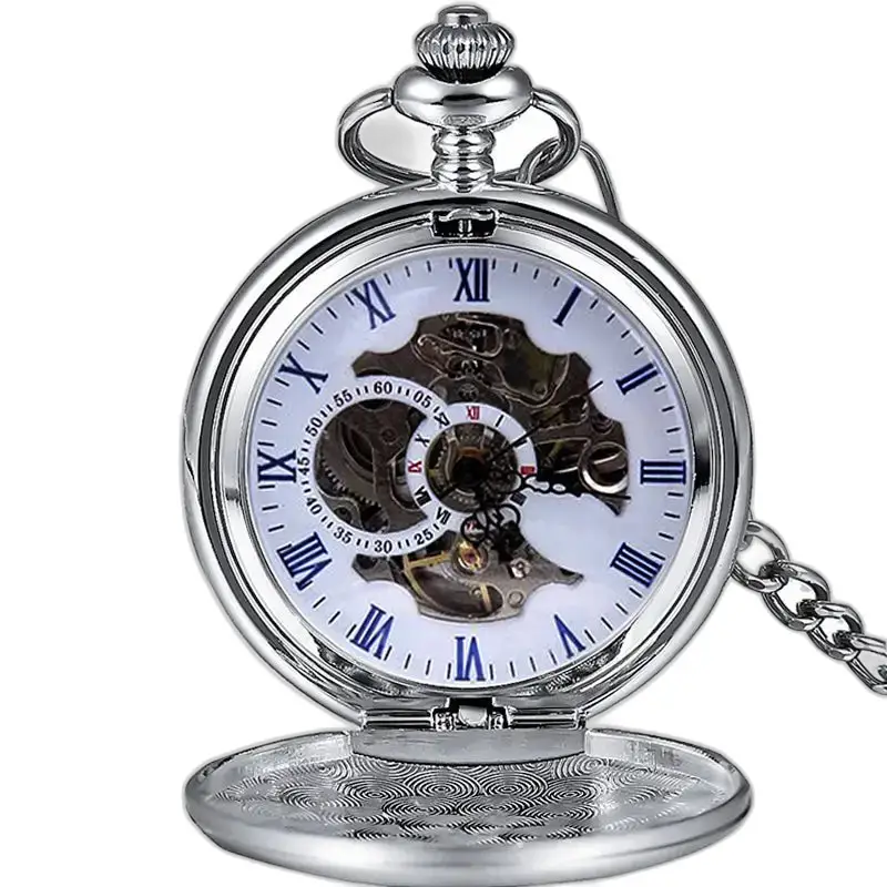 Orologio da tasca classico chic con doppia patta