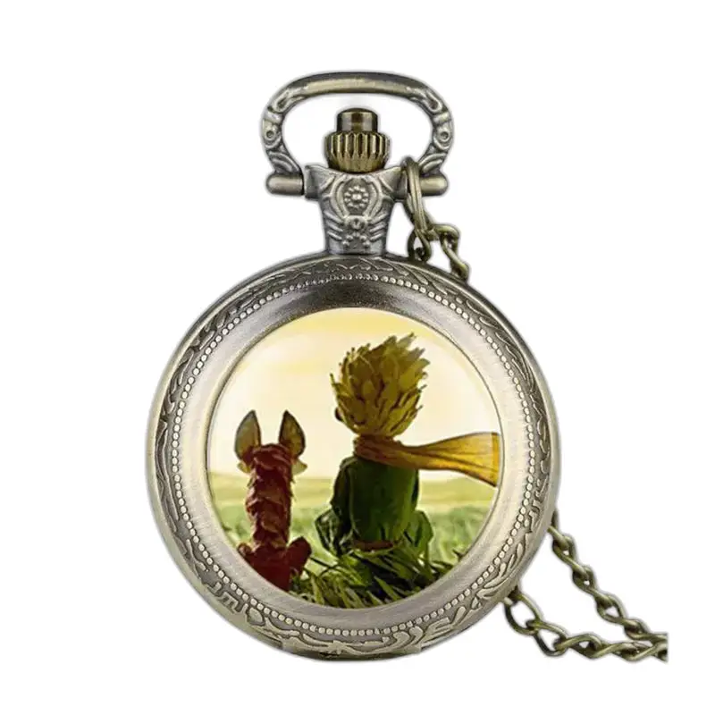 Orologio da tasca con collana del Piccolo Principe