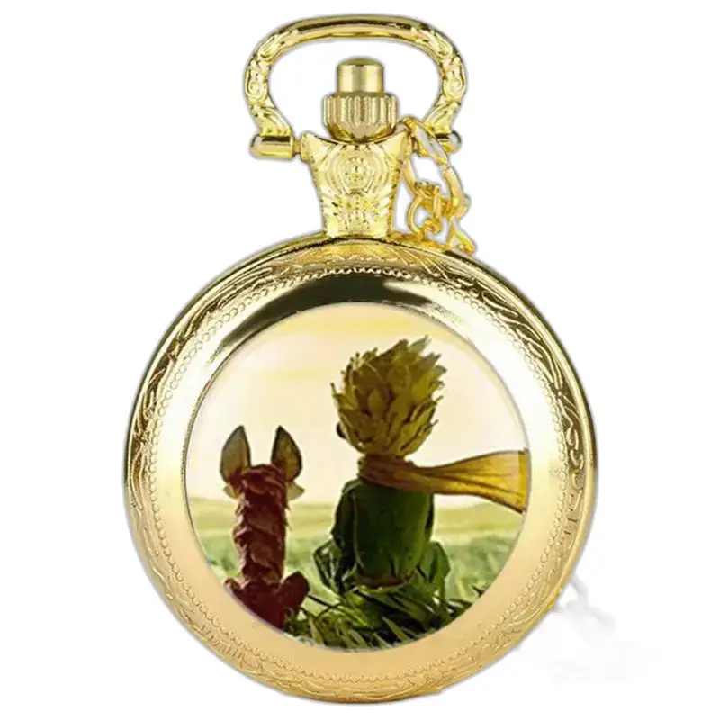 Orologio da tasca con collana del Piccolo Principe