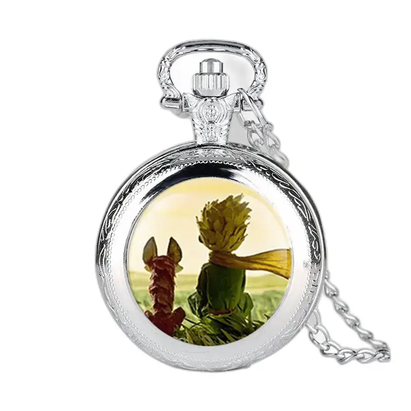 Orologio da tasca con collana Il Piccolo Principe - Oro