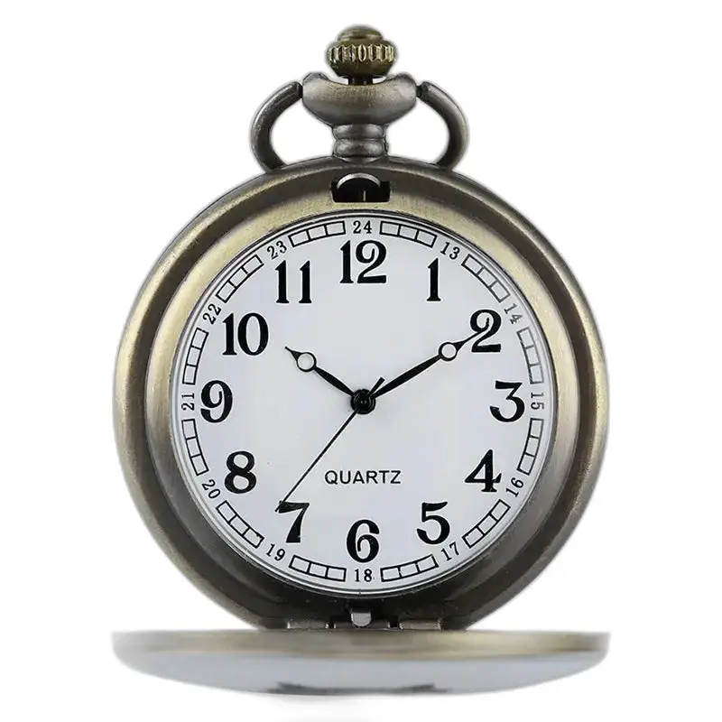 Orologio da tasca con collana di gufo carino