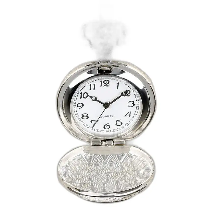 Orologio da tasca con collana aliena psichedelica