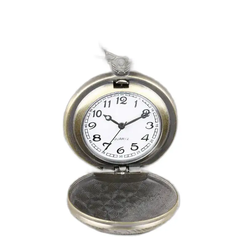 Orologio da tasca con collana al quarzo fantasy in un unico pezzo