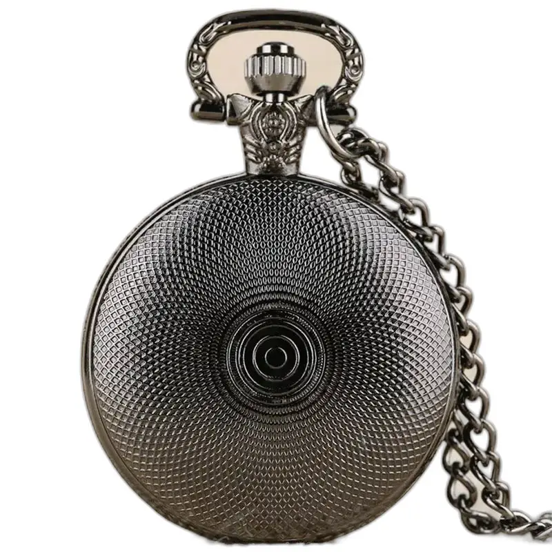 Orologio da tasca con collana al quarzo fantasy in un unico pezzo