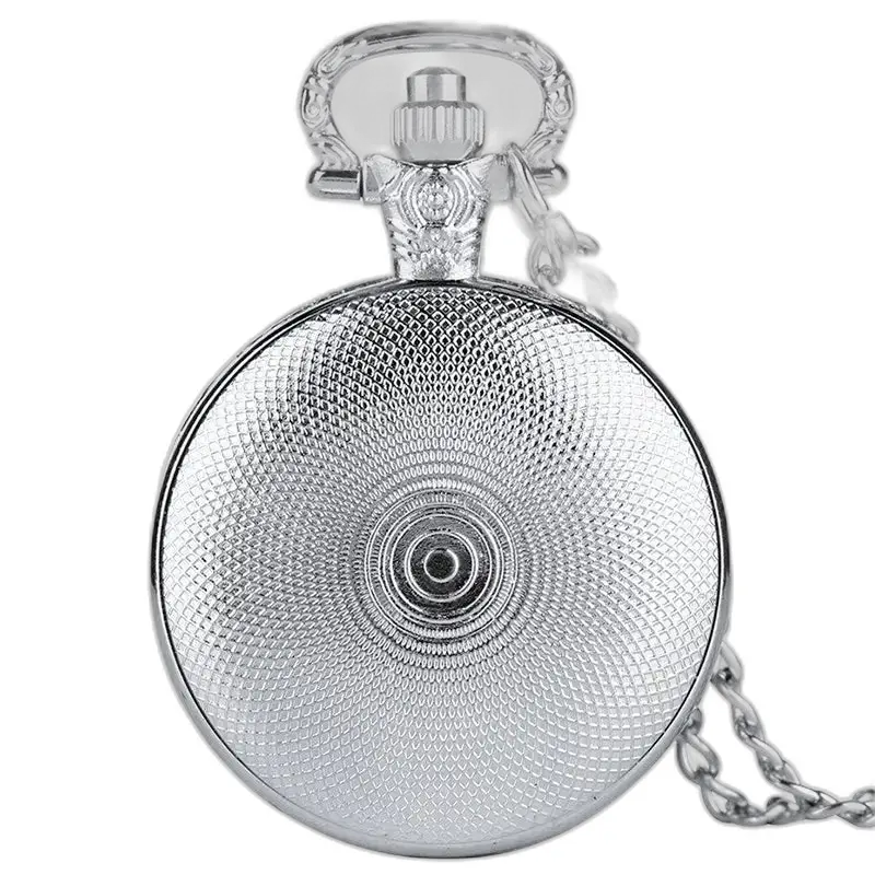 Orologio da tasca con collana al quarzo fantasy in un unico pezzo