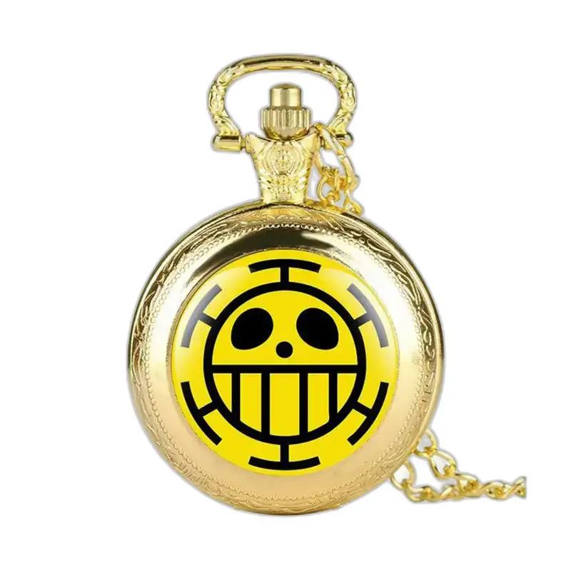 Orologio da tasca con collana al quarzo fantasy in un unico pezzo - Bronzo
