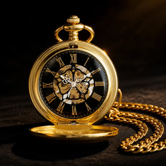 Orologio da tasca meccanico Hunter Topaz - Univers Gousset