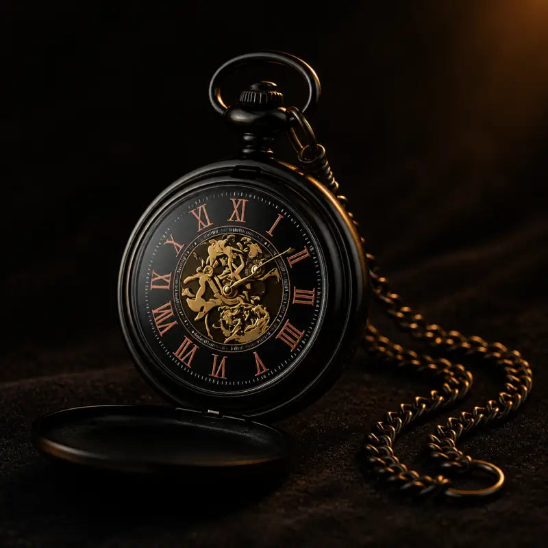Orologio da tasca meccanico classico liscio - Univers Gousset