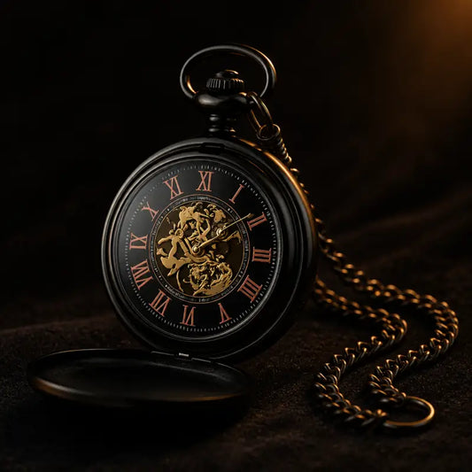 Orologio da tasca meccanico classico liscio - Univers Gousset