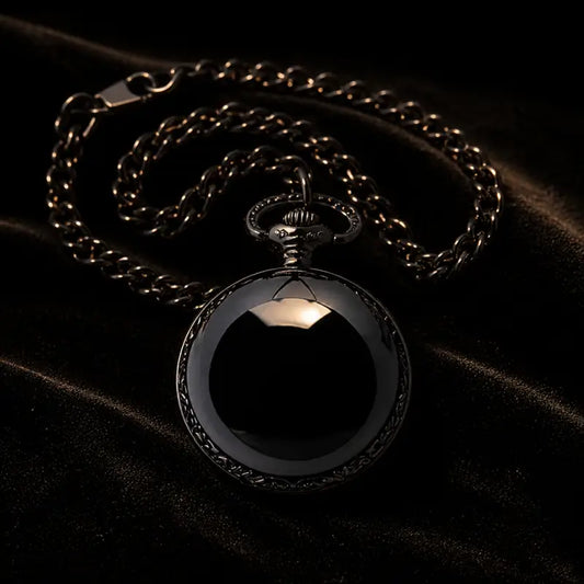 Orologio da tasca vintage con collana Boccino d'oro - Univers Gousset