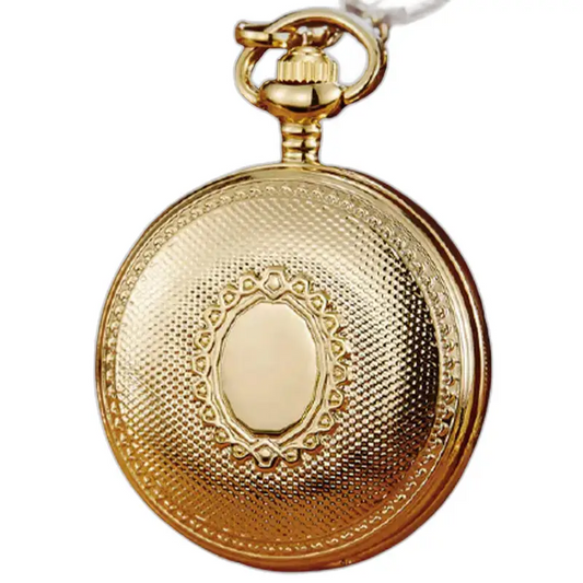 Orologio da tasca automatico classico di lusso in oro, eleganza e precisione senza tempo