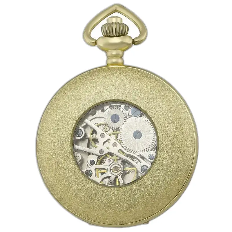 L'orologio da tasca meccanico in oro di lusso con movimento meccanico unisce eleganza e raffinatezza