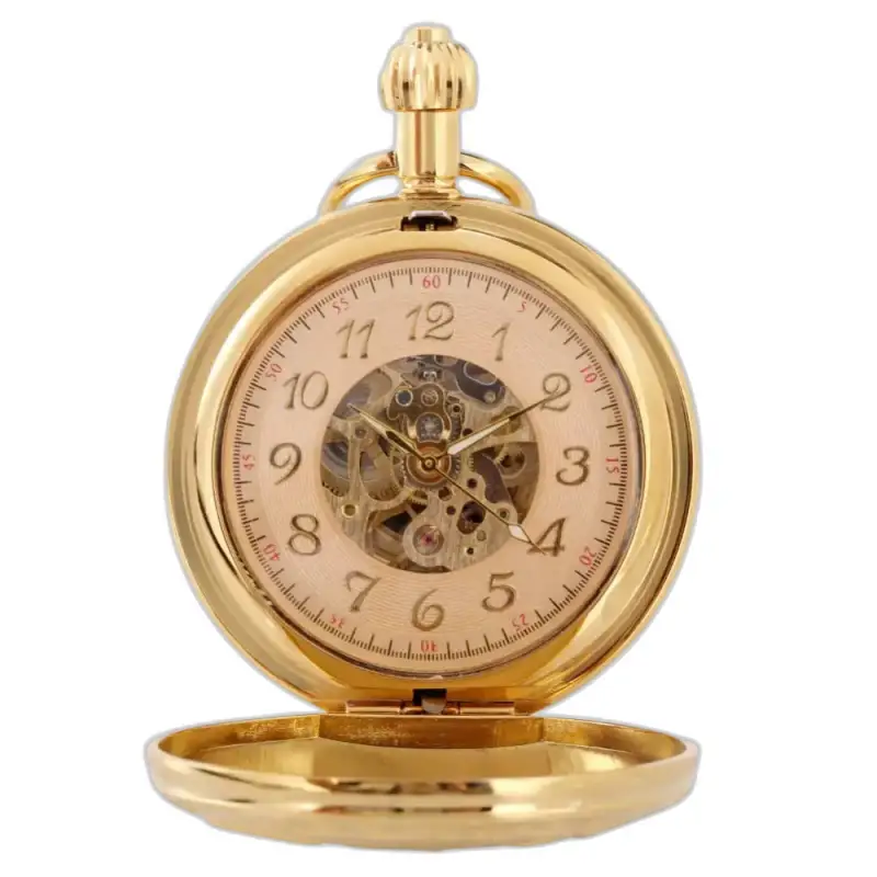 Orologio da tasca di lusso Prestige Loco D’or dall'elegante design dorato