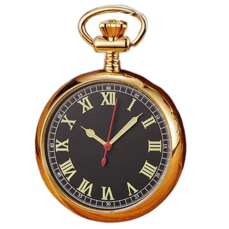 Lussuoso orologio da tasca da donna Beauty con quadrante decorato con numeri romani