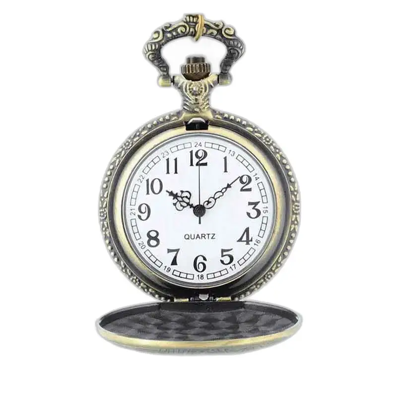 Orologio da tasca Master Hibou Originale e trendy con un quadrante antico aperto