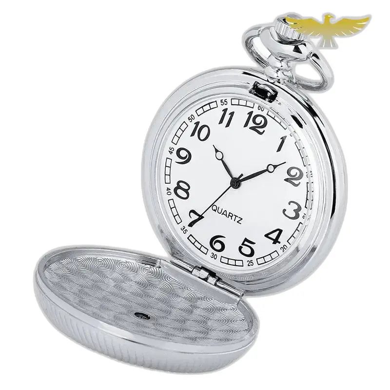 Montre à Gousset Or émeraude Luxe Poche Argent Fleurs avec couvercle ouvert et décor floral