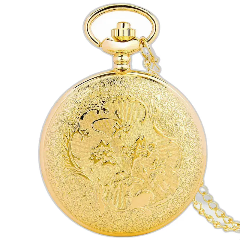 Montre à Gousset Or Émeraude Luxe Poche Argent Fleurs avec motif floral élégant