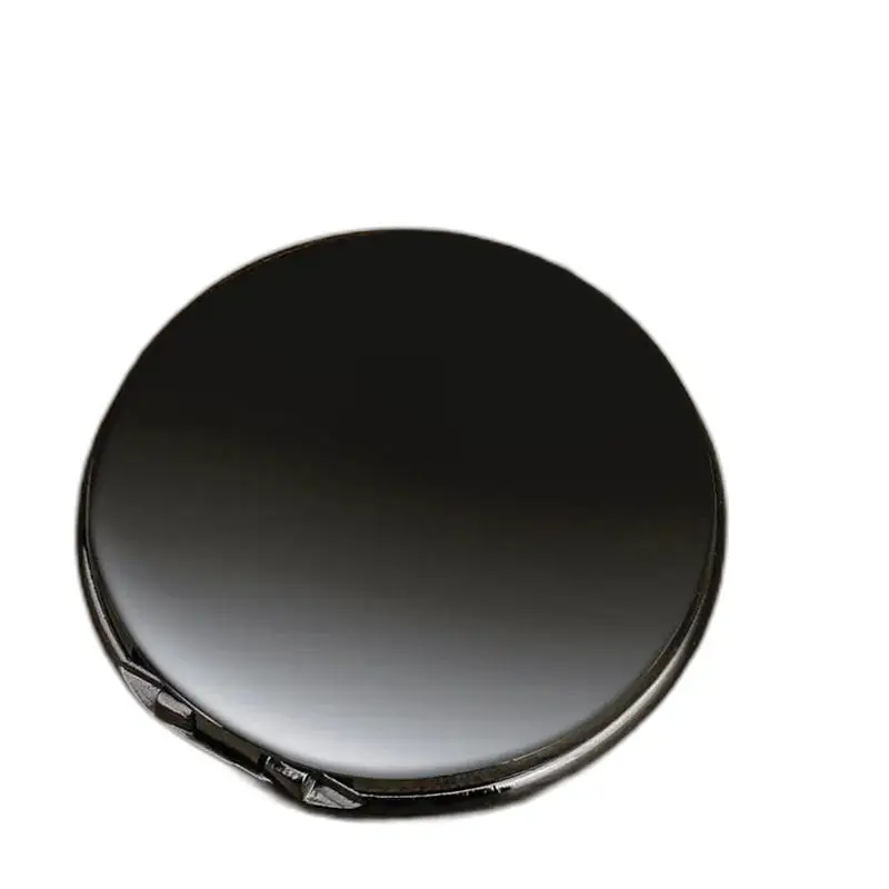 Specchio compatto rotondo nero nel prodotto Orologio da tasca al quarzo Modern Chic