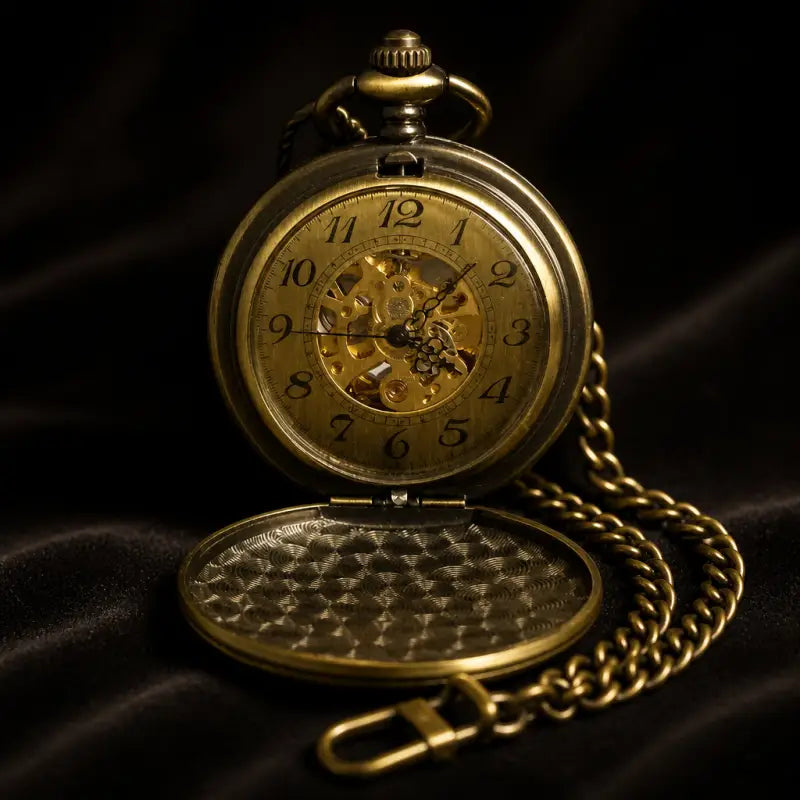 Orologio da tasca automatico vintage Hunter - Univers Gousset