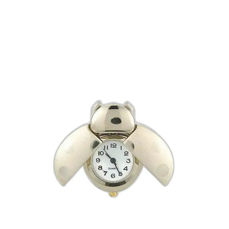 Orologio pendente Coccinella in Argento e Oro con elegante motivo coccinella