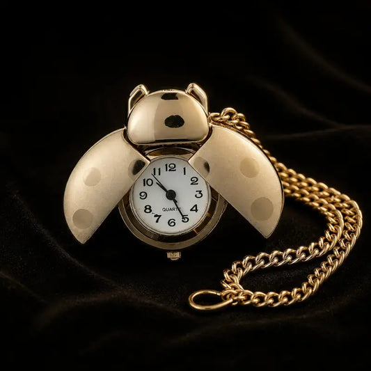 Orologio da tasca Ladybug con pendente al quarzo - Univers Gousset