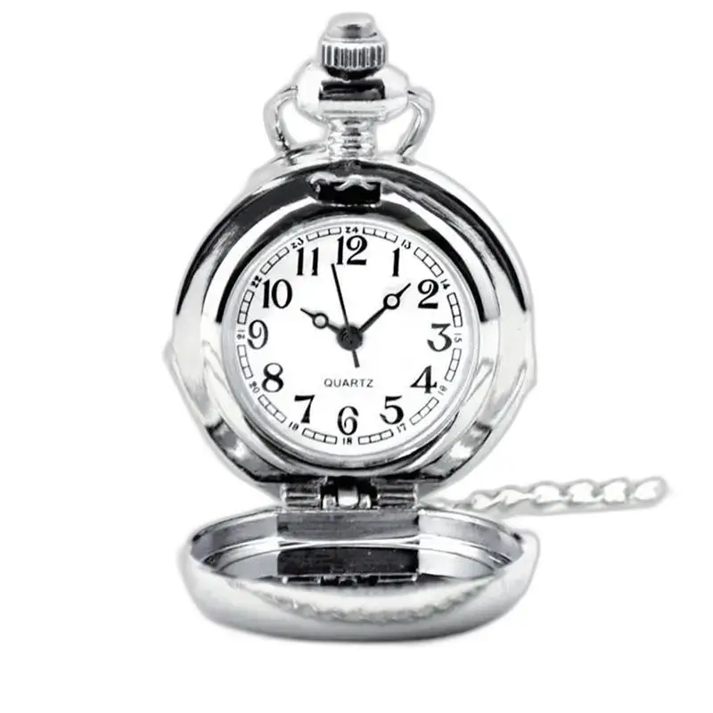 Orologio con collana fantasia in argento Bird Poetry con elegante orologio con collana in argento